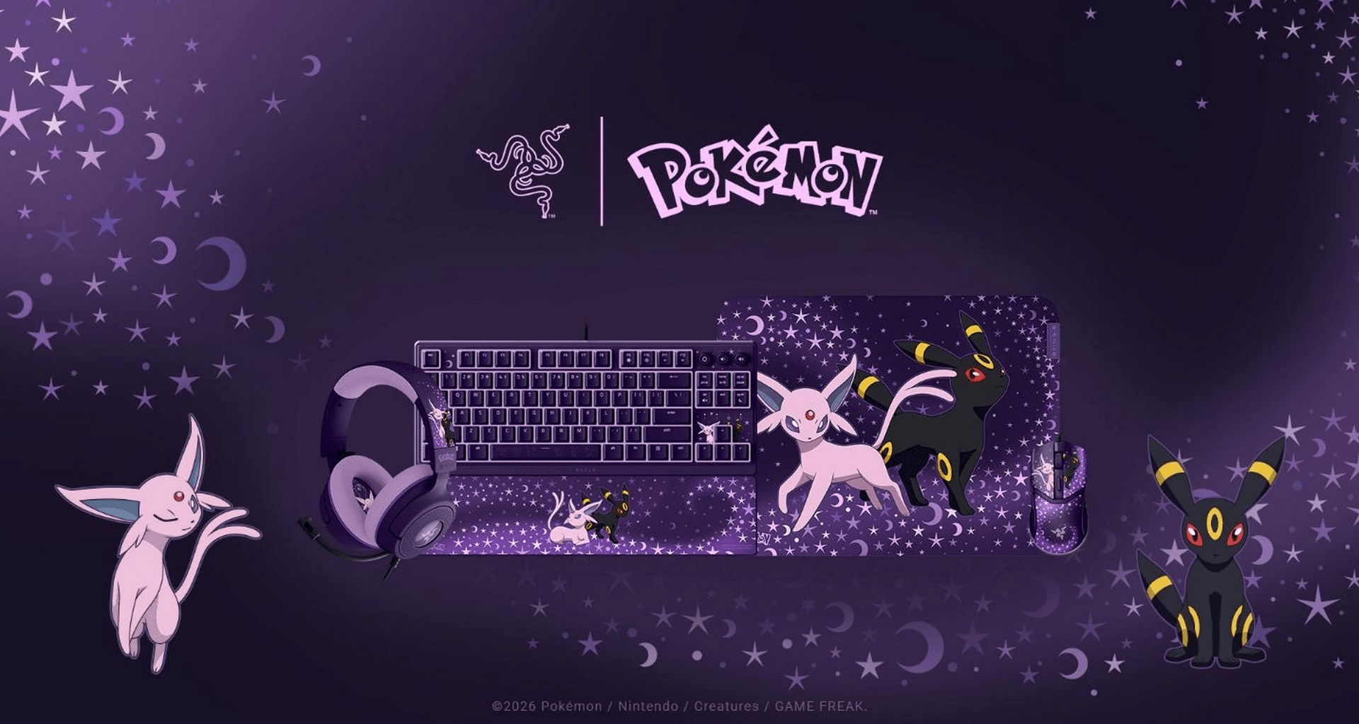 Razer Reveals The Espeon & Umbreon Collection