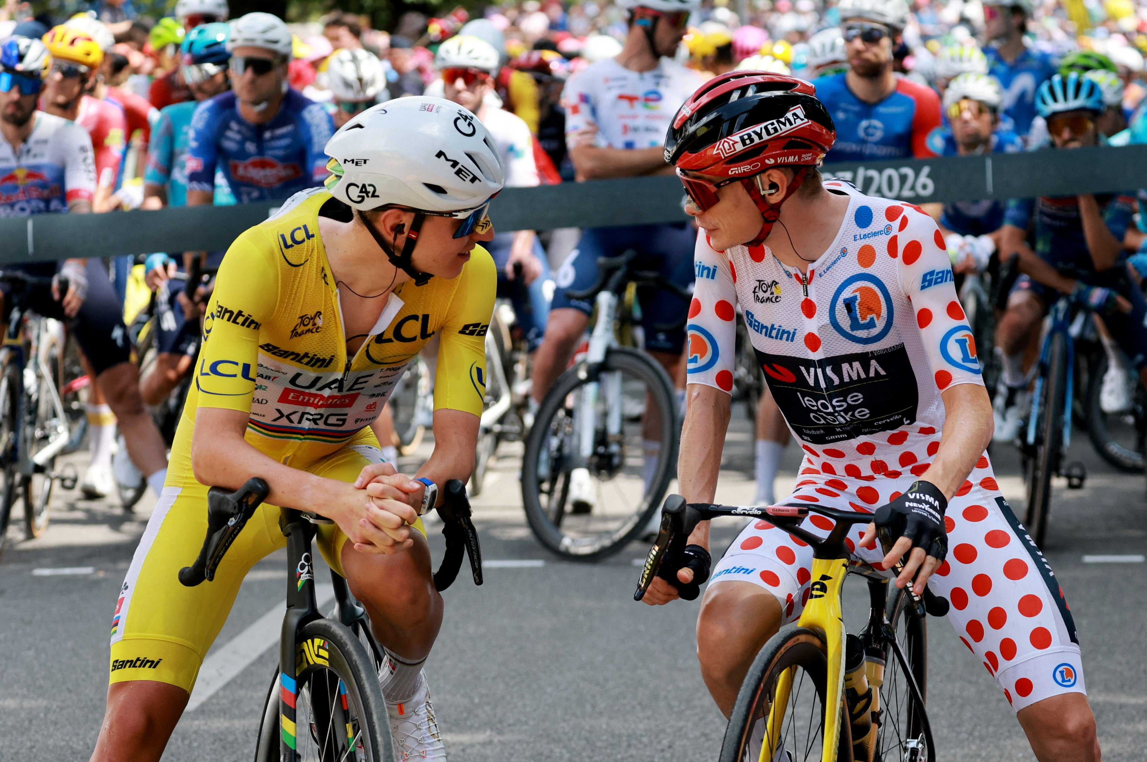 Vingegaard and Pogacar were both targeted by the late-night tests