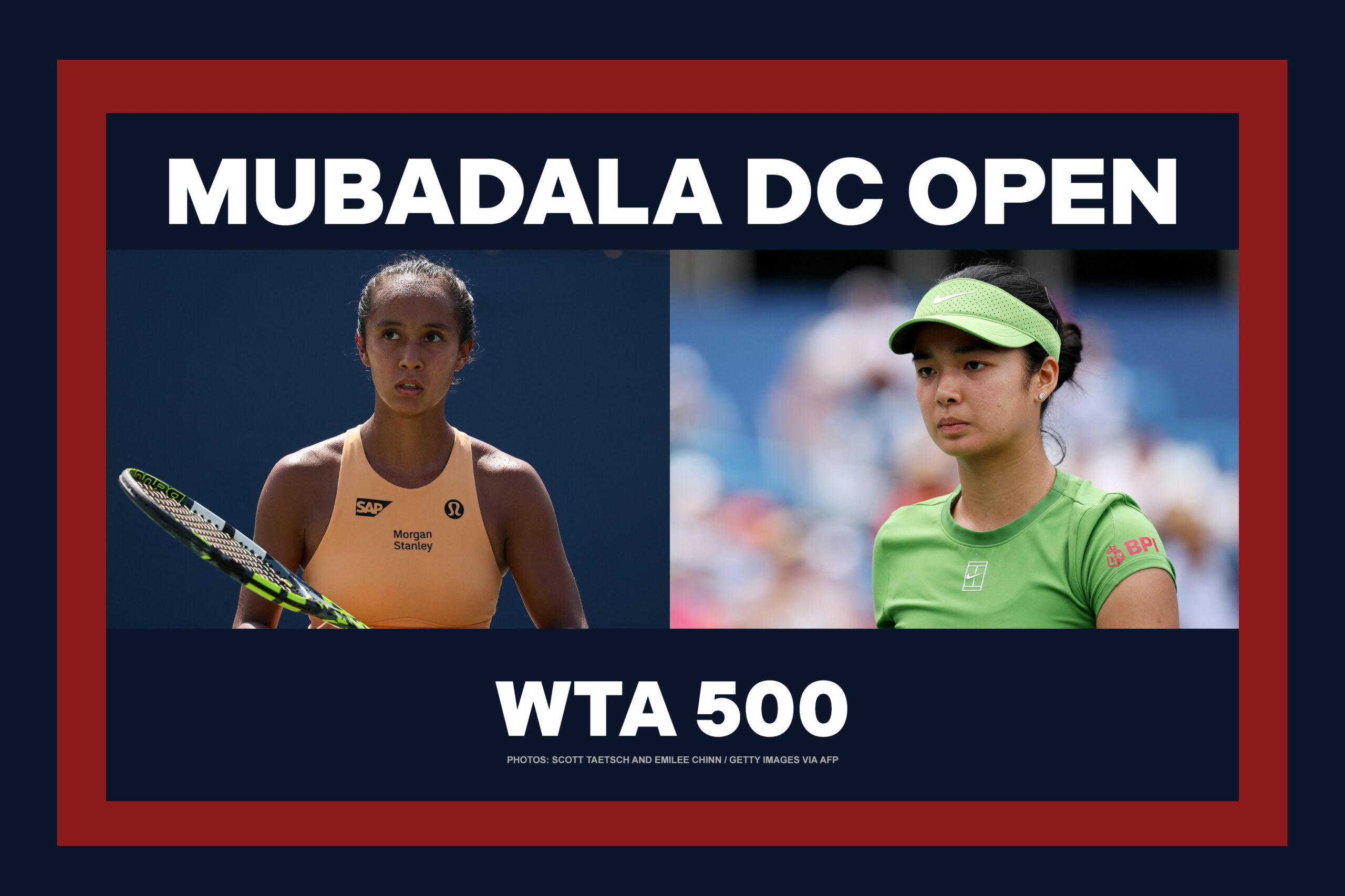 LIVE UPDATES: Alex Eala' Alexandra Eala Leylah Fernandez 2026 Mubadala DC Open tennis schedule