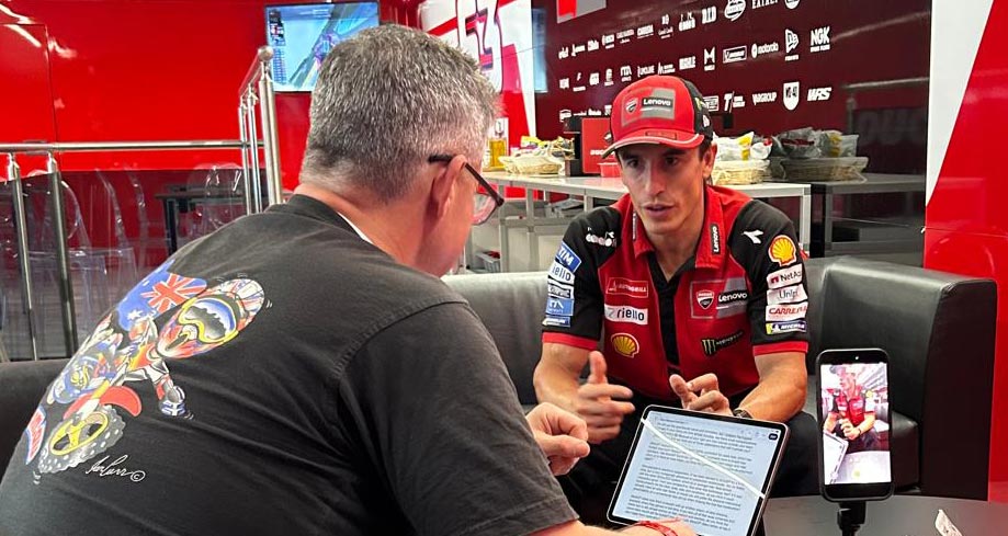 Marc Márquez interview: Ducati, aero and MotoGP 2027