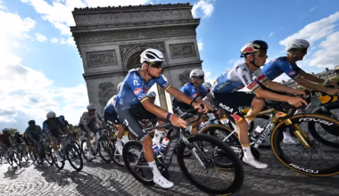 What do riders do after the Tour de France?