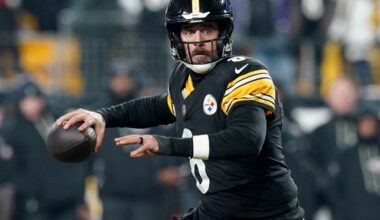 Steelers training camp countdown: Their playoff hopes rest on the right arm of Aaron Rodgers