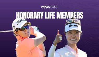 Boland and Kim's Honorary Life Membership of WPGA Tour of Australasia - News