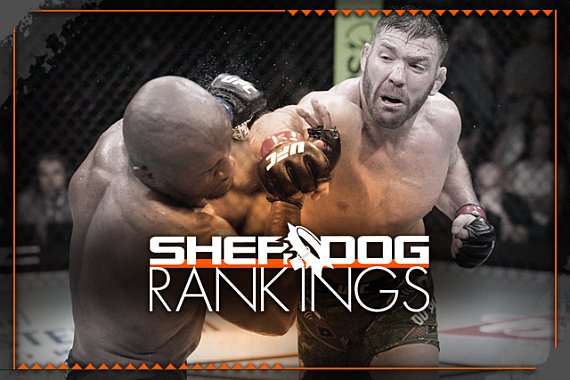Sherdog’s official mixed martial arts rankings