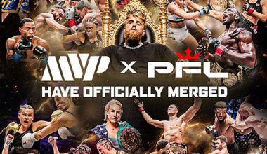 PFL, Jake Paul’s MVP merge to form new global combat sports company
