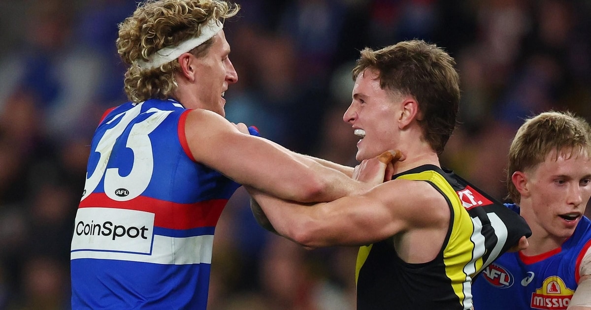 Boys to men: Yze hopes young Richmond Tigers learn from loss to hardened Western Bulldogs Dogs