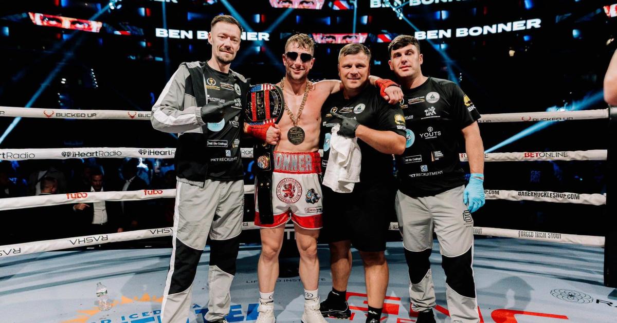 Middlesbrough fighter Ben Bonner crowned BKFC world champion