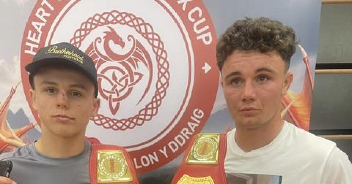 Double glory for Chepstow Boxing Club's Mullane brothers