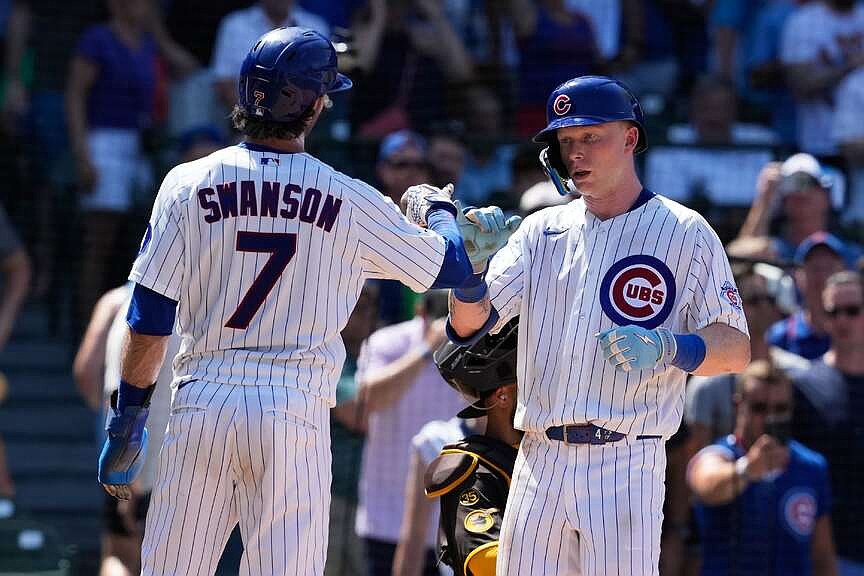 Swanson belts three home runs, drives in eight