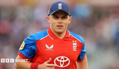 England all-rounder Sam Curran