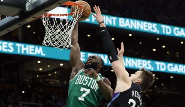NBA Exec 'Baffled' Jaylen Brown Was Traded to 76ers for Less Than Walker Kessler to Lakers