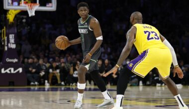 Anthony Edwards' Bold Comment to LeBron James During NBA FA Revealed in New Rumors After 76ers Deal