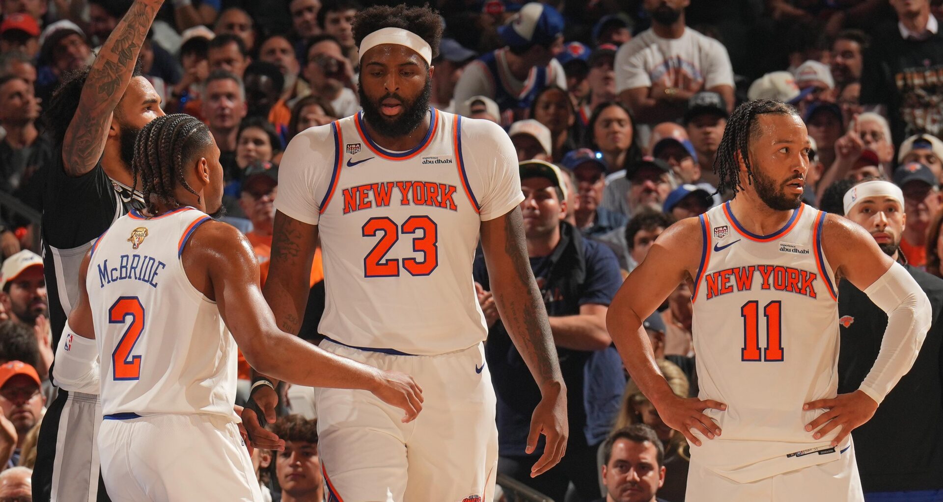Jalen Brunson, KAT, Knicks React to Mitchell Robinson's Celtics Contract in NBA Free Agency