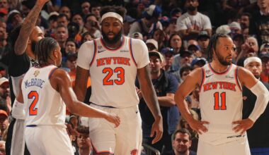 Jalen Brunson, KAT, Knicks React to Mitchell Robinson's Celtics Contract in NBA Free Agency