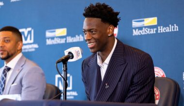 AJ Dybantsa Teases New Nike Shoe with Signature Logo in Video Ahead of Wizards Summer League Debut