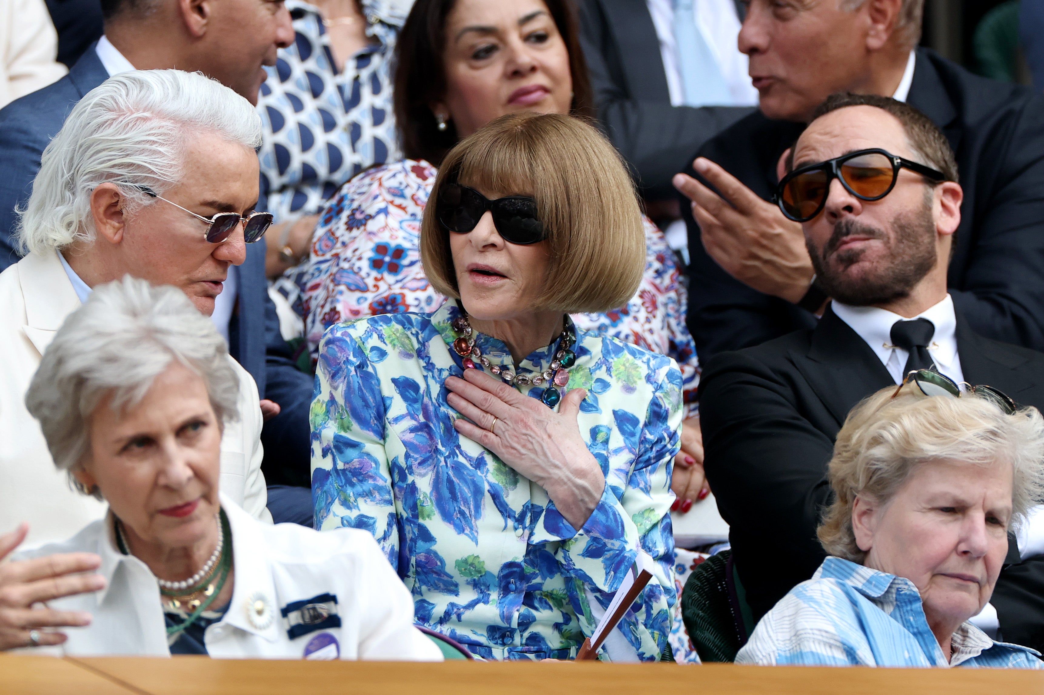 Baz Luhrmann, Anna Wintour and Tom Ford