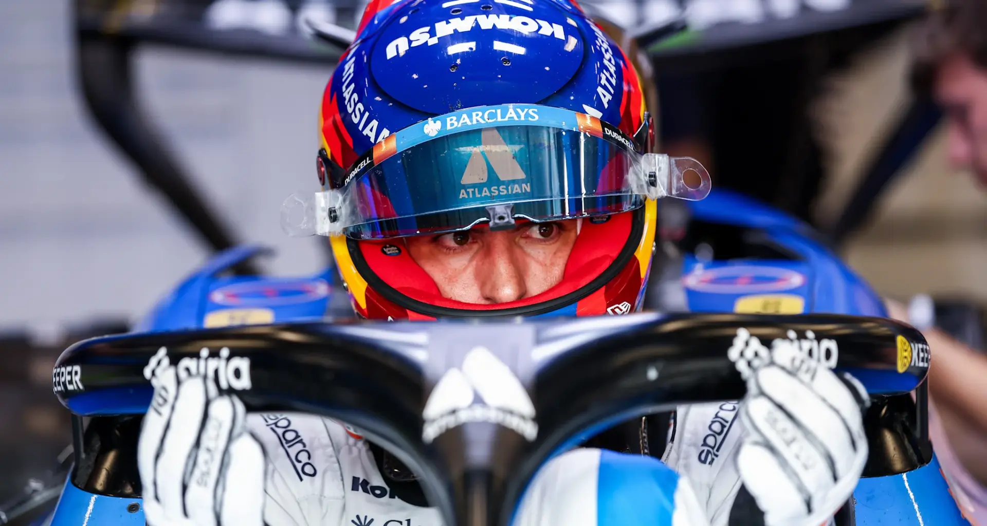 SPA, BELGIUM - AUGUST 28: A general view of the start of the race as cars make their way up Eau