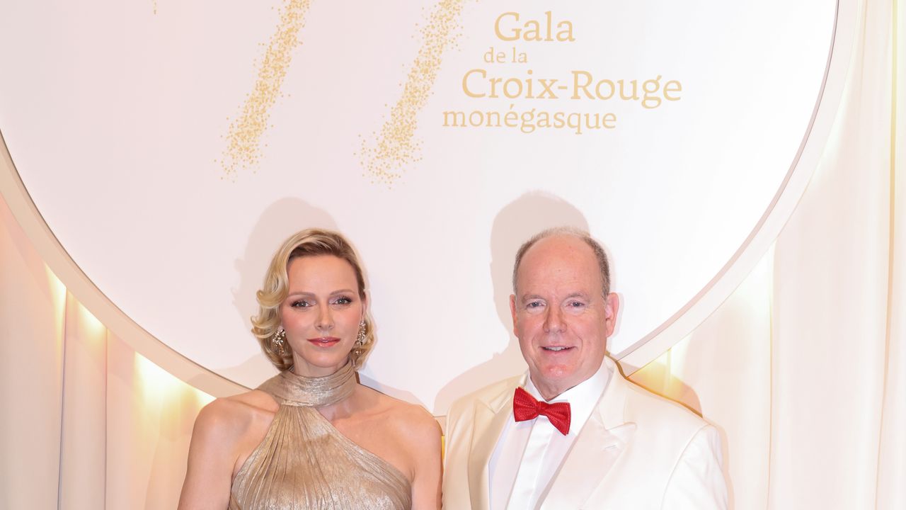 Princess Charlene of Monaco pays homage to Grace Kelly at the glittering Rose Ball