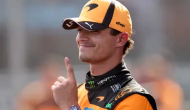 BUDAPEST, HUNGARY - JULY 25: Lando Norris of Great Britain driving the (1) McLaren MCL40 Mercedes