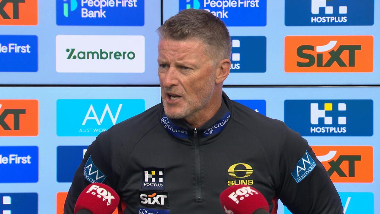 AFL 2026: Damien Hardwick makes big call on Gold Coast Suns in press conference, losing streak, video, reaction