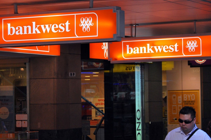 A bank sign.