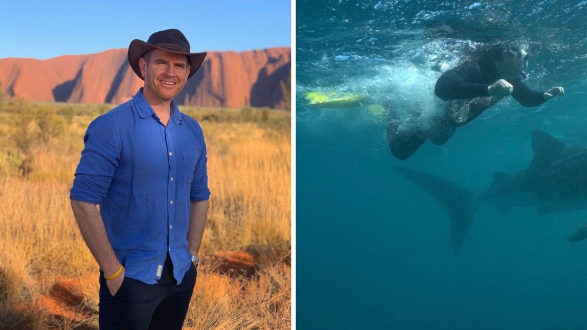 Sunrise weatherman Sam Mac has family stage ‘mild intervention’ over WA shark swimming experience