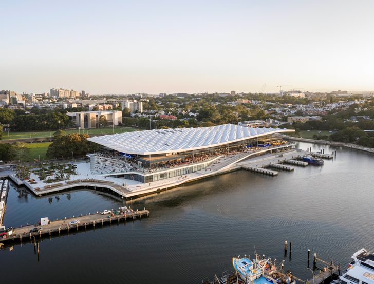 New Sydney Fish Market – 3XN in association with BVN and Aspect Studios