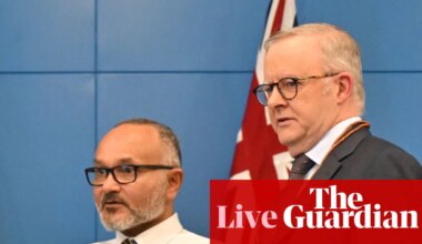 Australia news live: China missile test ‘not something a friend does’, Solomon Islands PM says in joint appearance with Albanese | Australia news