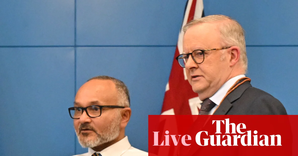 Australia news live: China missile test ‘not something a friend does’, Solomon Islands PM says in joint appearance with Albanese | Australia news