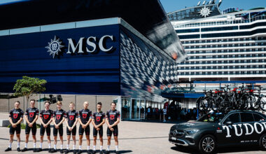 MSC Cruises hosts Tudor Pro Cycling on board World Europa