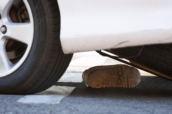 The crash occurred at the intersection of Haldon Street and The Boulevarde. 