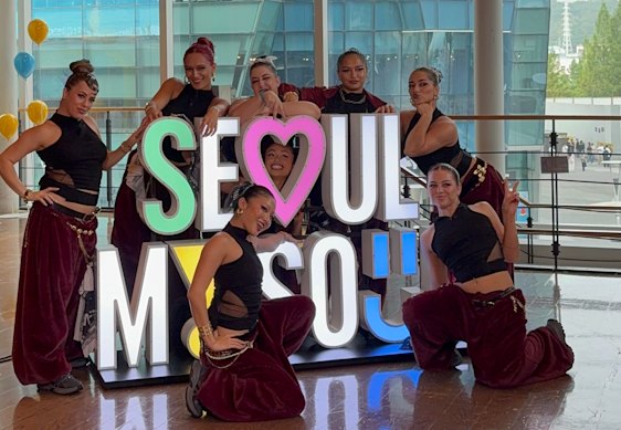 The AG Squad in Seoul, South Korea.