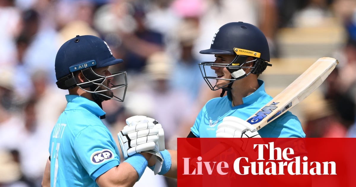 England v India: third and deciding men’s cricket ODI – live | Cricket
