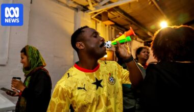 How World Cup watch parties in pubs and cafes became Australia's new favourite hobby