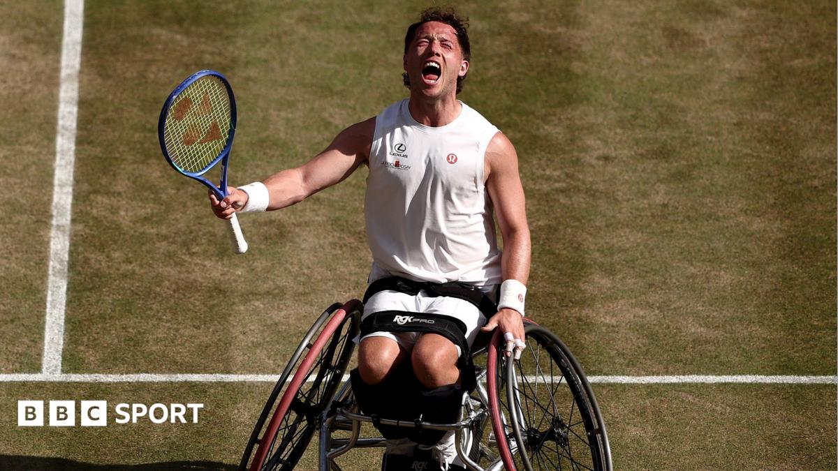 Alfie Hewett reaches Wimbledon final