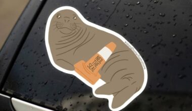 Neil the Seal stickers sell out in hours as demand goes ‘bonkers’