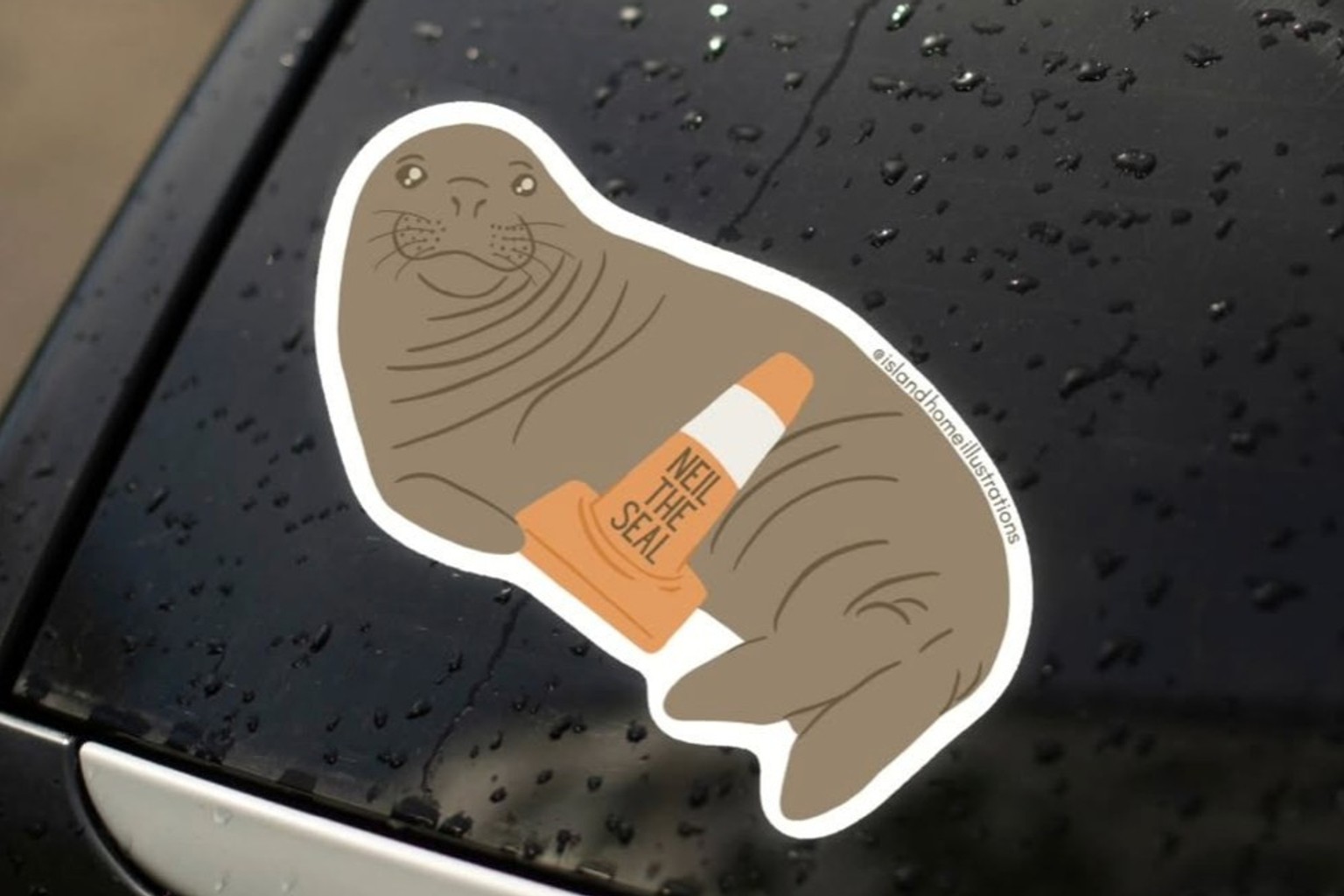 Neil the Seal stickers sell out in hours as demand goes ‘bonkers’