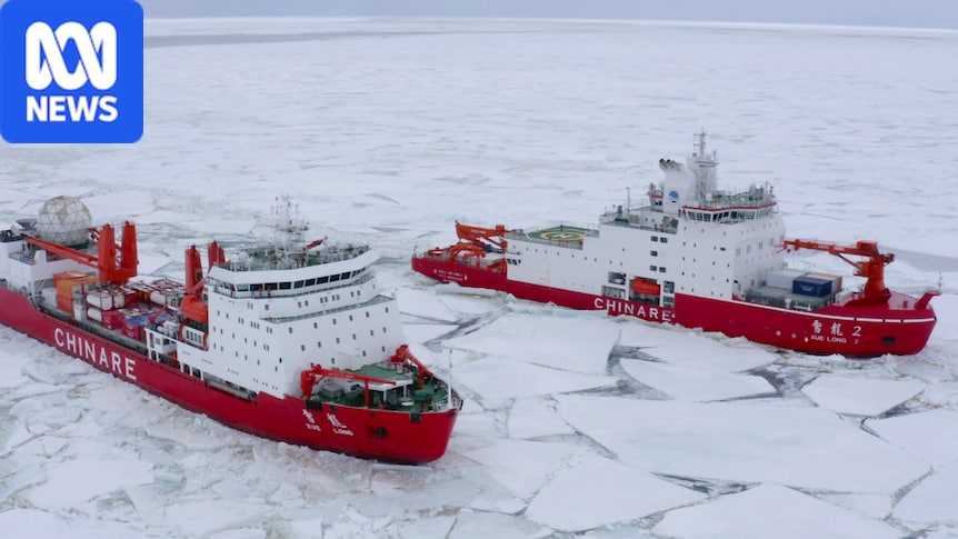 US tracks Chinese icebreakers that visit Australian ports