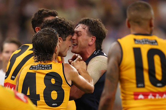 Zak Butters and Tom Barrass get up close and personal in February.