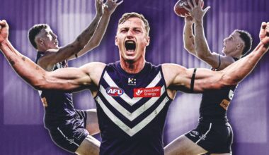 The aerial 'cult' that shaped the comp's best contested mark in Fremantle Dockers' Josh Treacy