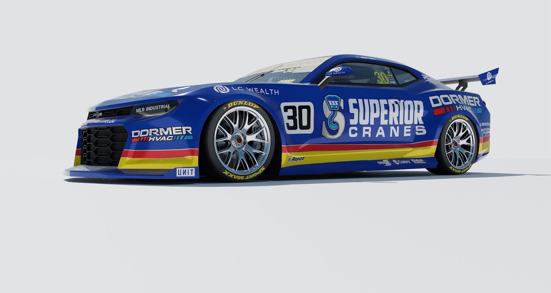 MSR unveil retro look for Townsville wildcard - Supercars