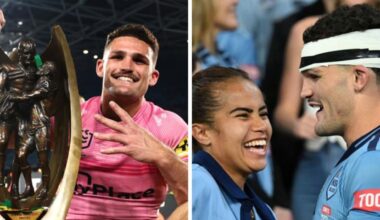 Nathan Cleary has made telling comments about his NRL future. Image: Getty/NRL Photos
