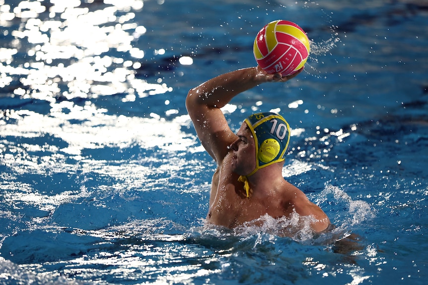 Nathan Power looks to pass