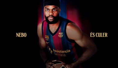 Josh Nebo joins the Barça basketball team