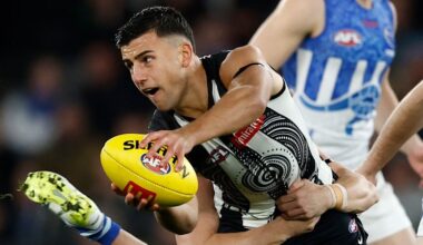 Collingwood vs North Melbourne LIVE: AFL round 18 2026, scores, results, odds, stats and start time from Marvel Stadium