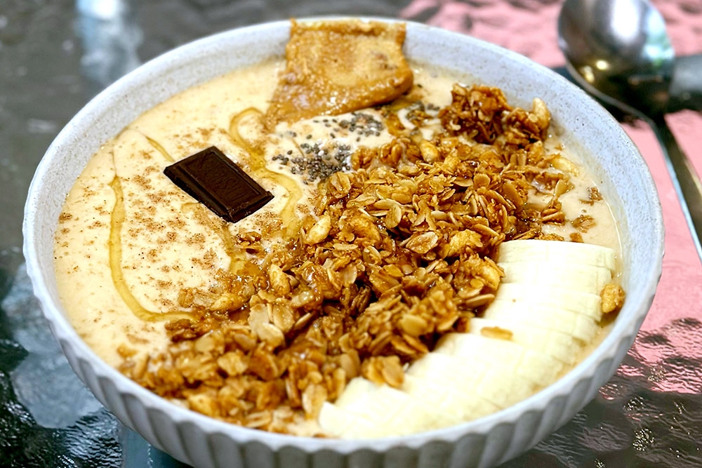 The Elvis Smoothie Bowl. — Picture courtesy of Ruits Juices