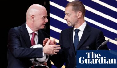Uefa has formed a rare but fragile united front against Fifa in battle for football’s future | Uefa