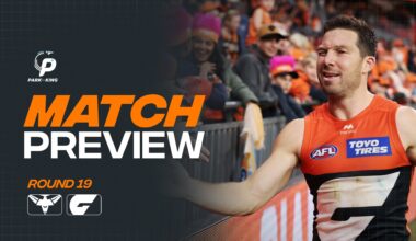 AFL Match Preview: Round 19 v Bombers