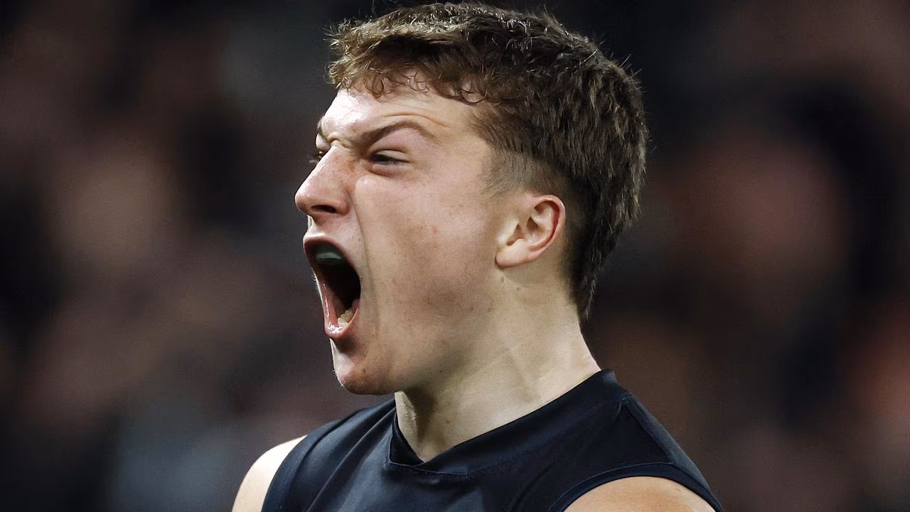 AFL 2026: Carlton small forward Talor Byrne wins Round 20 Rising Star nomination