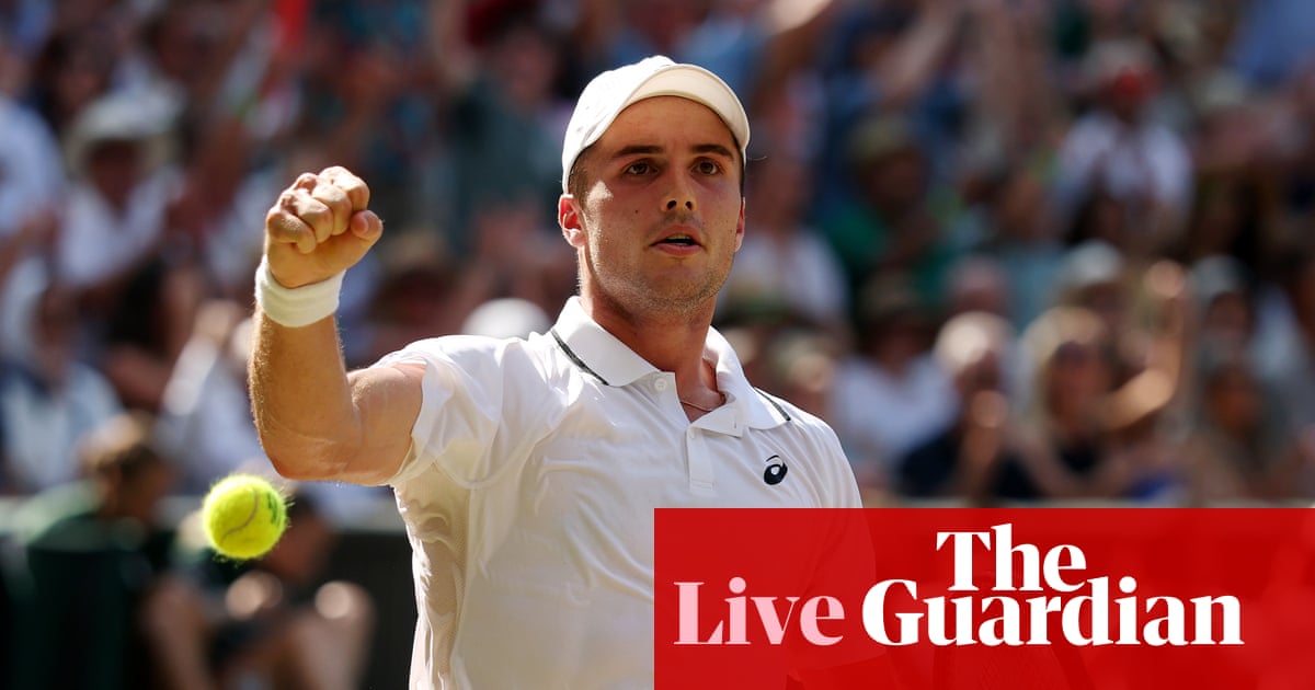 Wimbledon 2026: Cobolli v Fery, Fritz v Zverev; Noskova and Kostyuk power through in quarter-finals – live | Wimbledon 2026